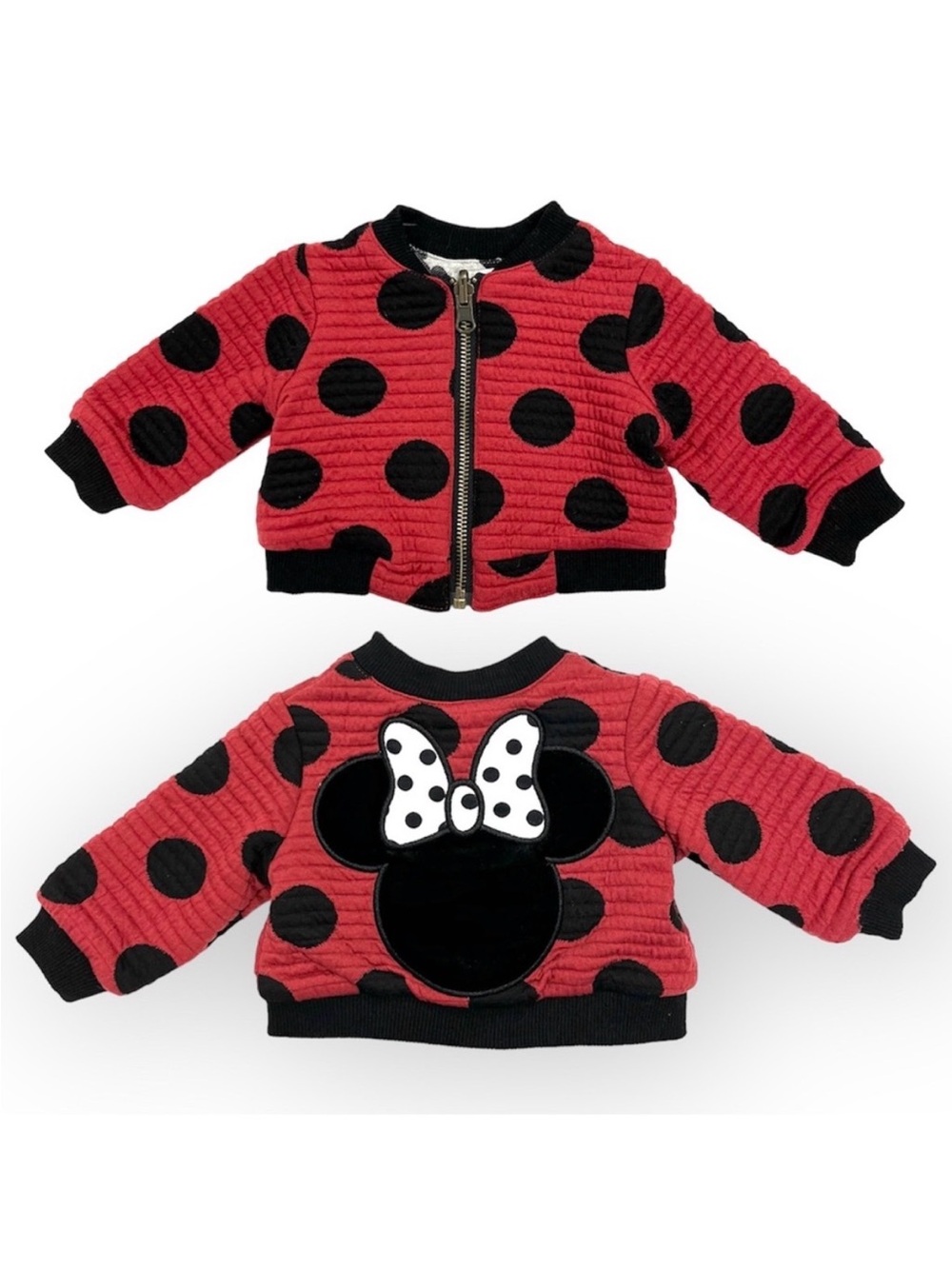 Pippa & Julie X Disney Baby Minnie Mouse Bomber Jacket 0-3 Months